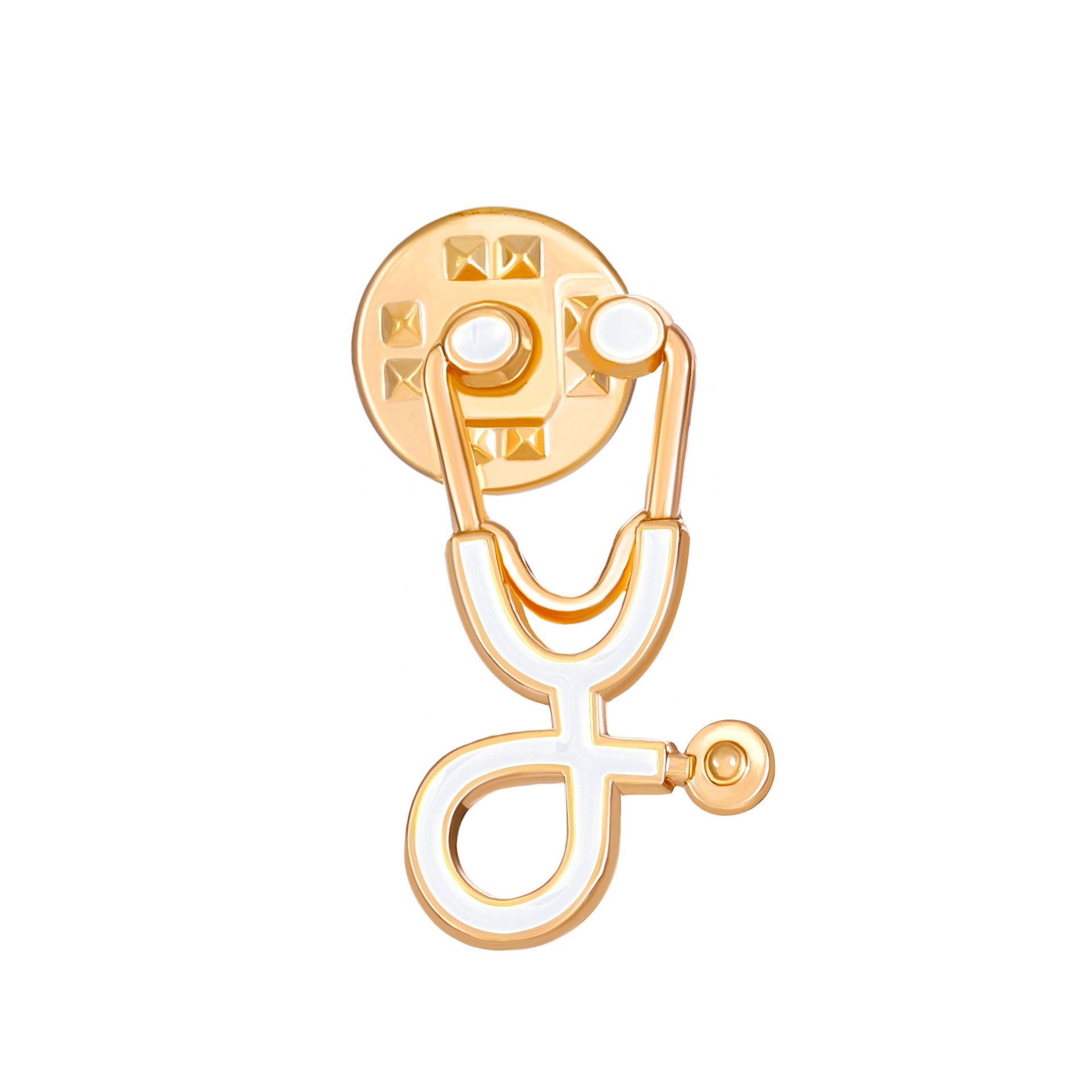 Colorful Cartoon Stethoscope Brooch JMYQ2022004