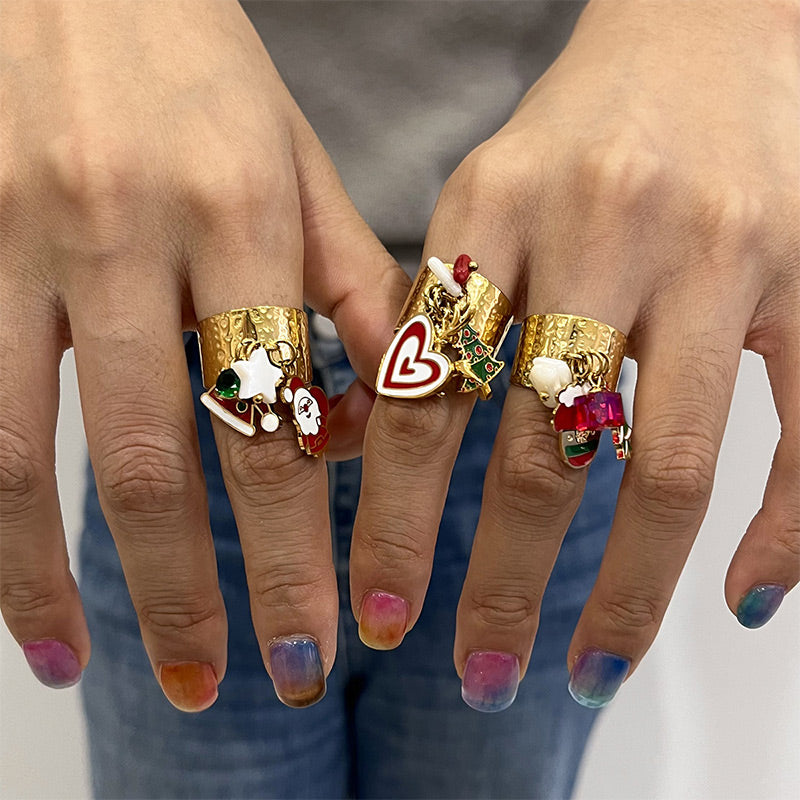 Christmas Tree Ring Jewelry JXR0209008