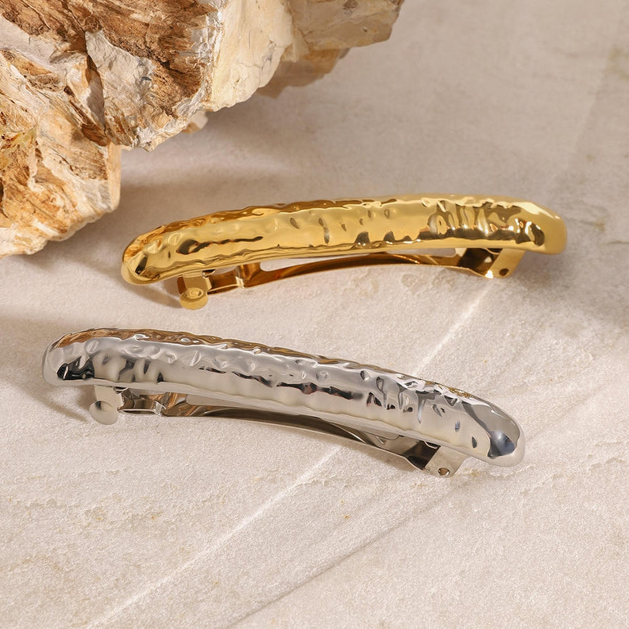 Spring Hair Clip Stainless Steel Barrette JXH2408004