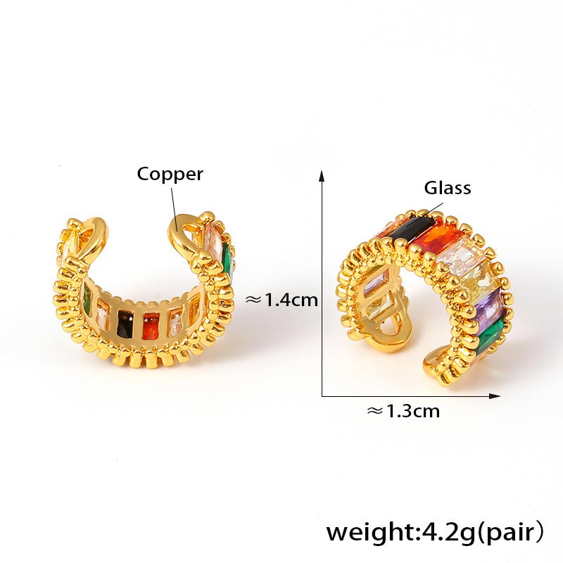 Rainbow Ear Cuff