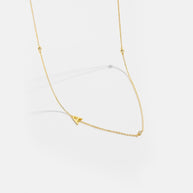 Initial Choker Necklace JMS174
