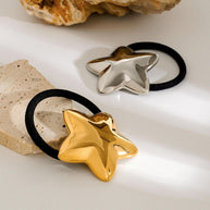 High End Star Hair Tie Metal Hair Accessory JXH2406002