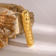 Hammered Hair Clip Side Barrette Clip JXHW2407041