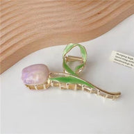 Enamel Tulip Hair Claw JSC604