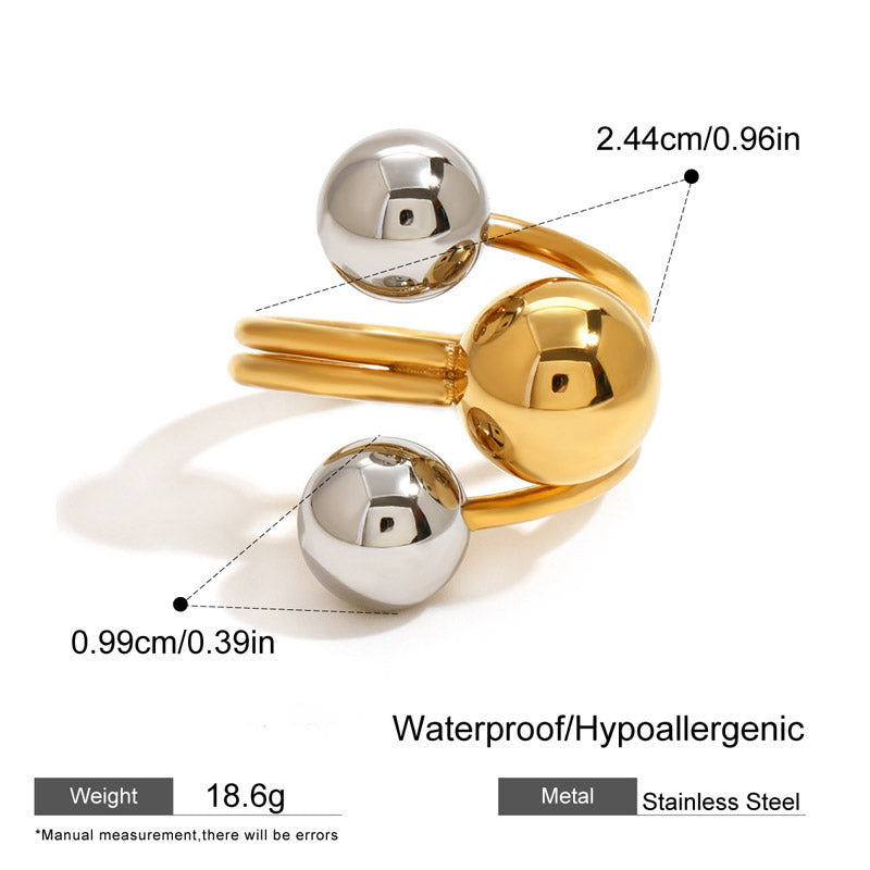 Irregular Ball Ring