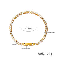 3mm Tennis Bracelet