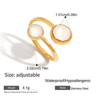 CZ Open Ring