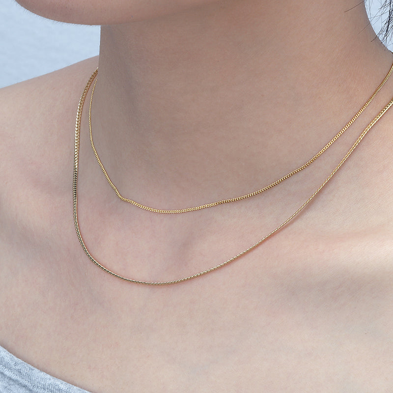 3mm Curb Chain Sterling Silver
