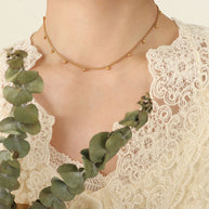 Spheres Chain Necklace