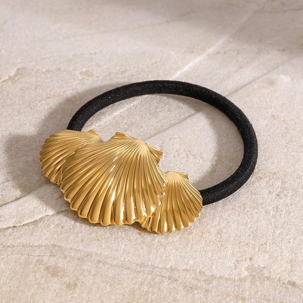 Titanium Steel Hair Tie Ponytail Elastic JXHW2407038