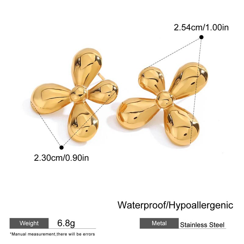 Flower Stud Earring