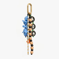 Summer Boho Beaded Colorful Tassel Pendant Bag Charm JX260515R