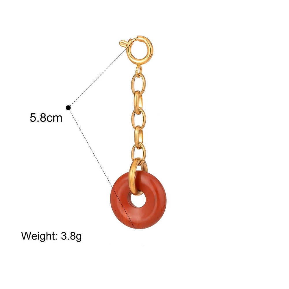 Stainless Steel Bikini Pendant Connector DIY 18K Gold Plated