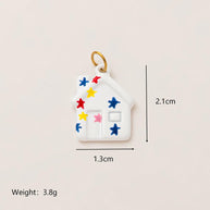 House Motif Footwear Ornament 18K Gold JX26041248GK