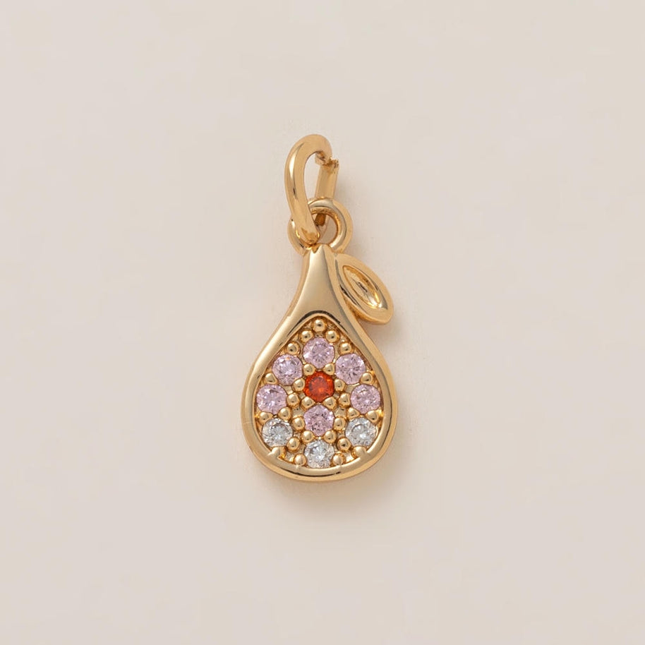 DIY Jewelry Pendant Heart Star Copper Charm JX26041202GK