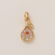 DIY Jewelry Pendant Heart Star Copper Charm JX26041202GK
