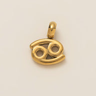 Personalized Zodiac Clog Charm 18K Gold JX26041206GK