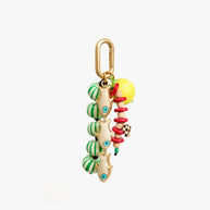 Summer Boho Beaded Colorful Tassel Pendant Bag Charm JX260515R