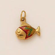 Skate Earphone Shoe Trinket 18K Gold Steel JX26041261GK
