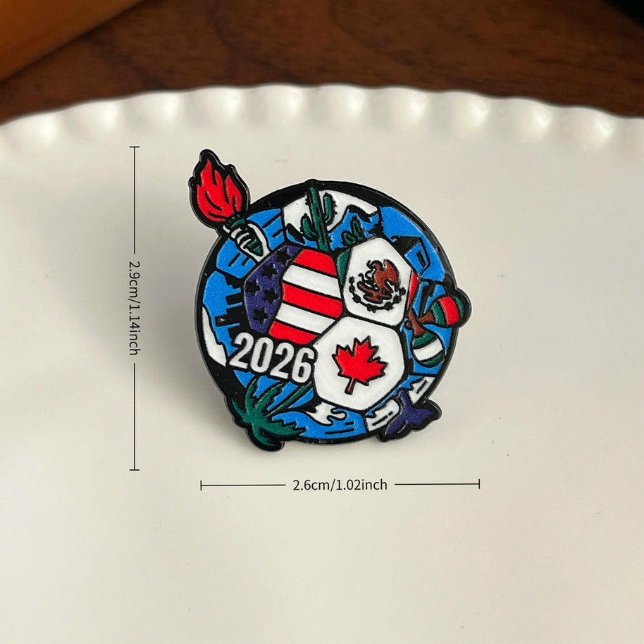 USA Canada Mexico Pin | World Cup  | Fan Memorabilia