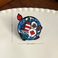 USA Canada Mexico Pin | World Cup  | Fan Memorabilia