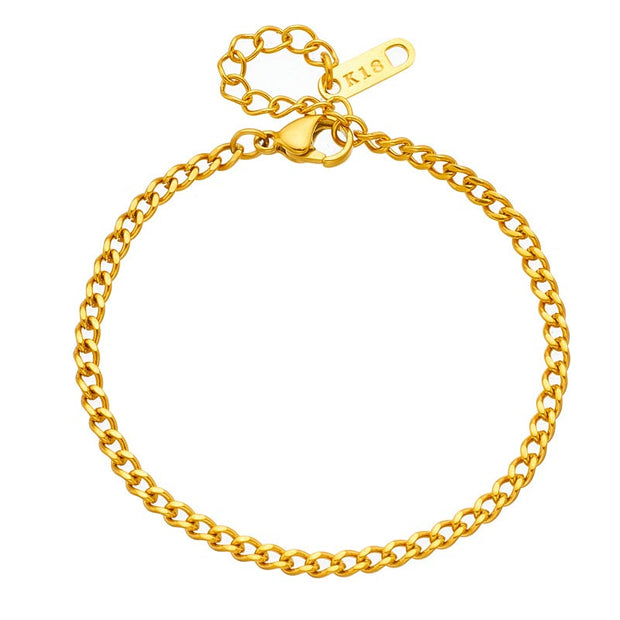 Curb Chain Bracelet JLE117