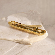 Hammered Hair Clip Side Barrette Clip JXHW2407041