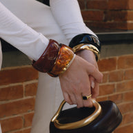 Resin Statement Jewelry | Fade-Resistant Stackable Bangle