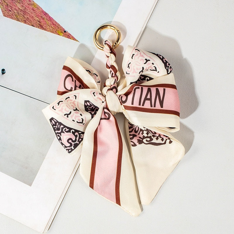 Designer Bow Bag Charm | Trendy Purse Strap Accessory