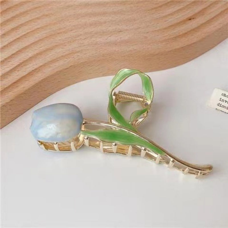 Enamel Tulip Hair Claw JSC604