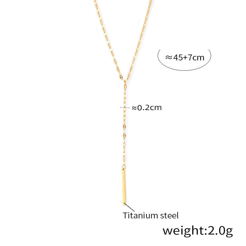 Y Chain Necklace