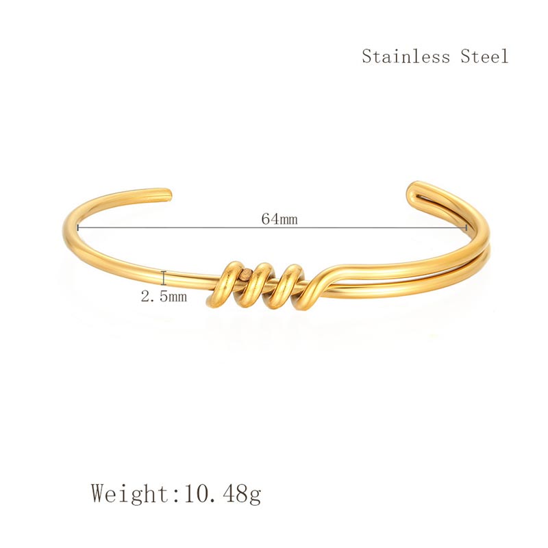 Minimalist Open Bangle