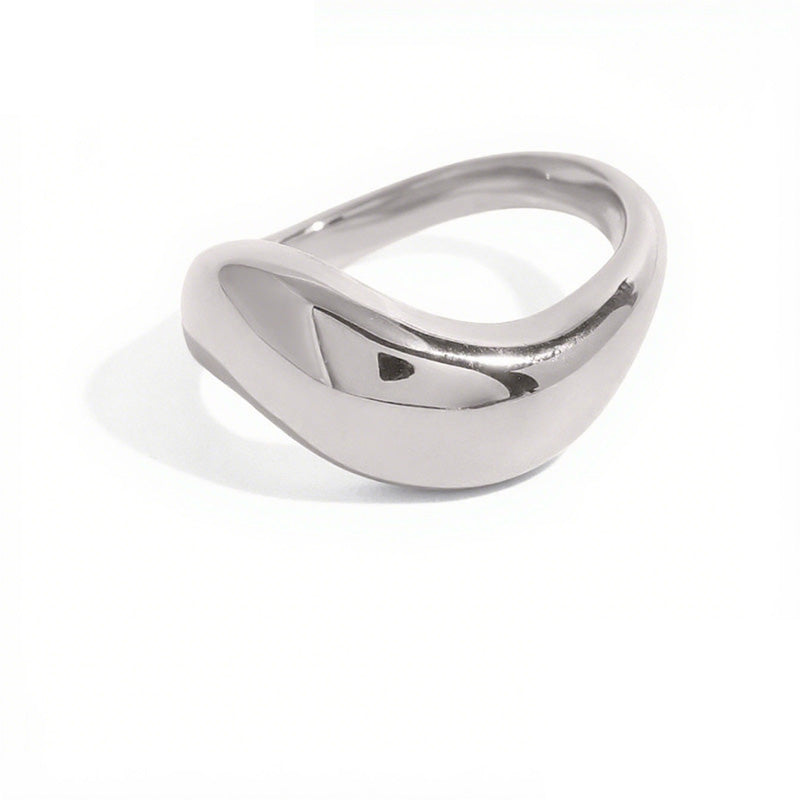 Bold Wave Ring