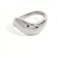 Bold Wave Ring