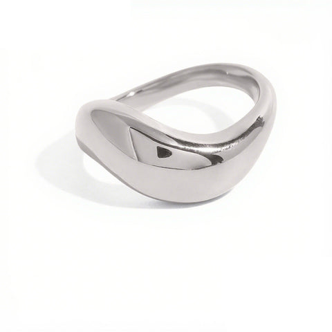 Bold Wave Ring