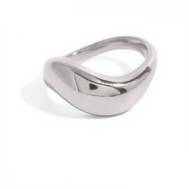Bold Wave Ring