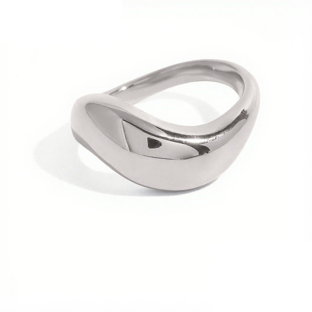 Bold Wave Ring