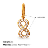 Premium Gold Plated Pendant Necklace Earring Jewelry Charm