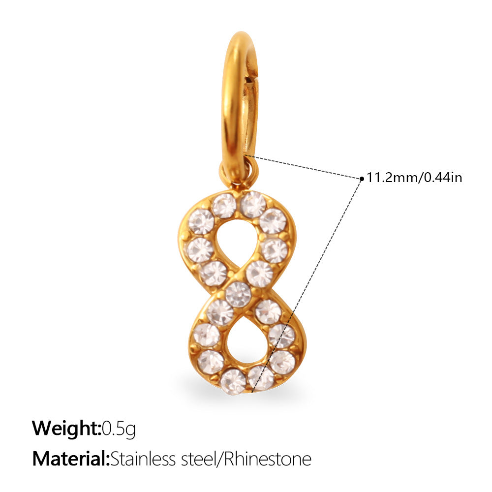 Premium Gold Plated Pendant Necklace Earring Jewelry Charm