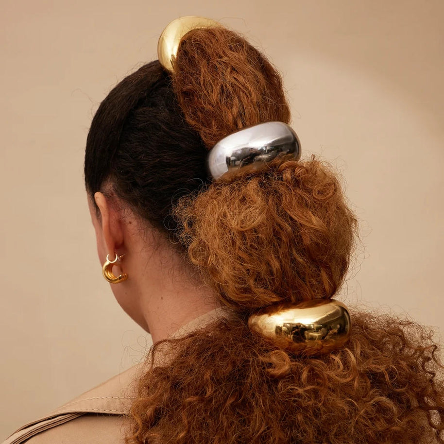 Star Hair Tie Stainless Steel Ponytail Holder JX Hot003