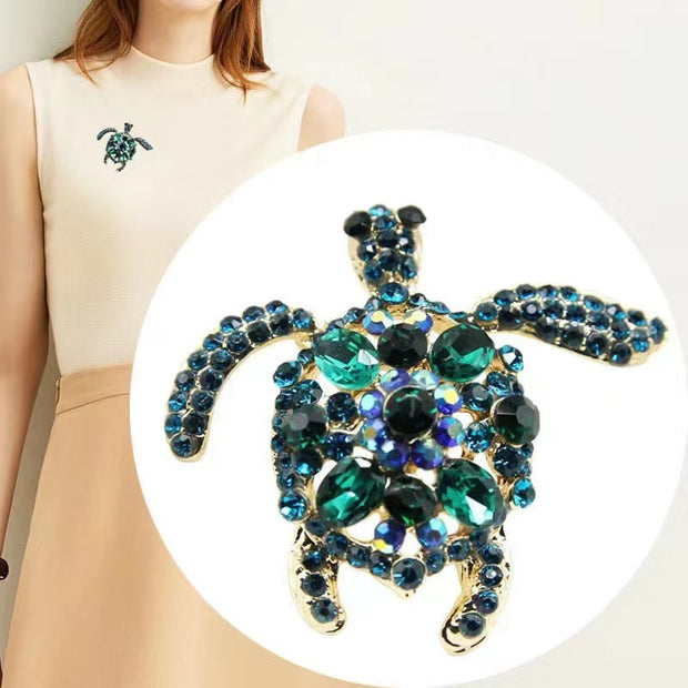 Fashion Animal Pin Turtle Brooch | Vintage Western