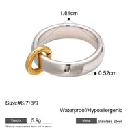 Stainless Steel Ring Band