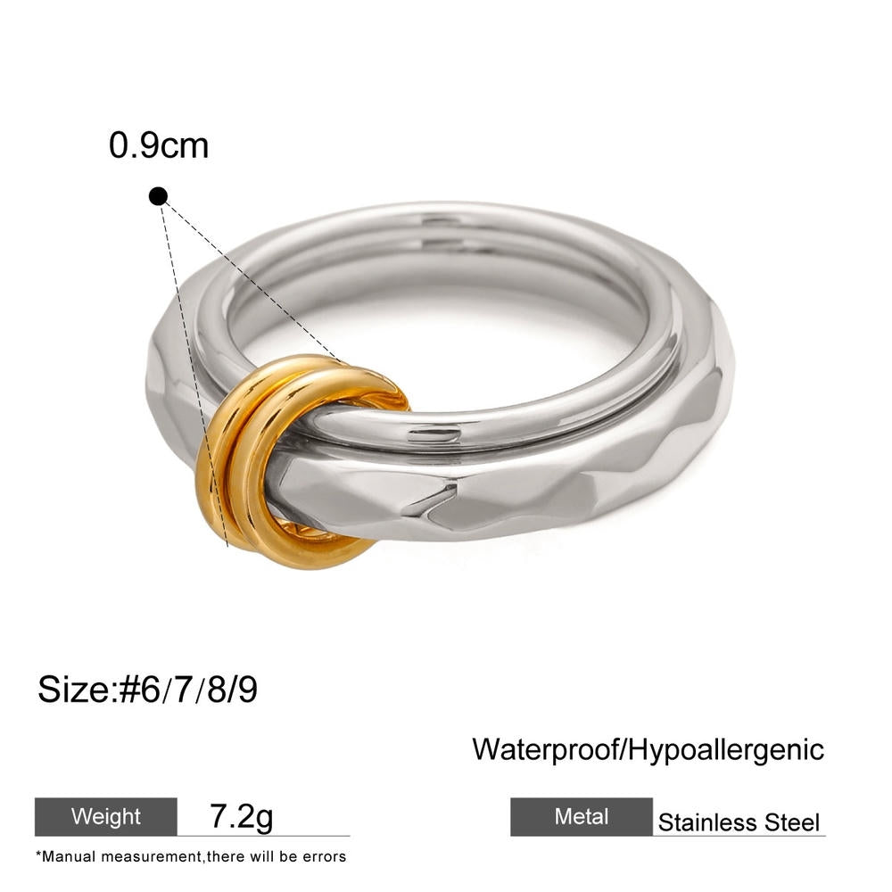 Stainless Steel Ring | Non-Tarnish Luxury | Women's Gift
