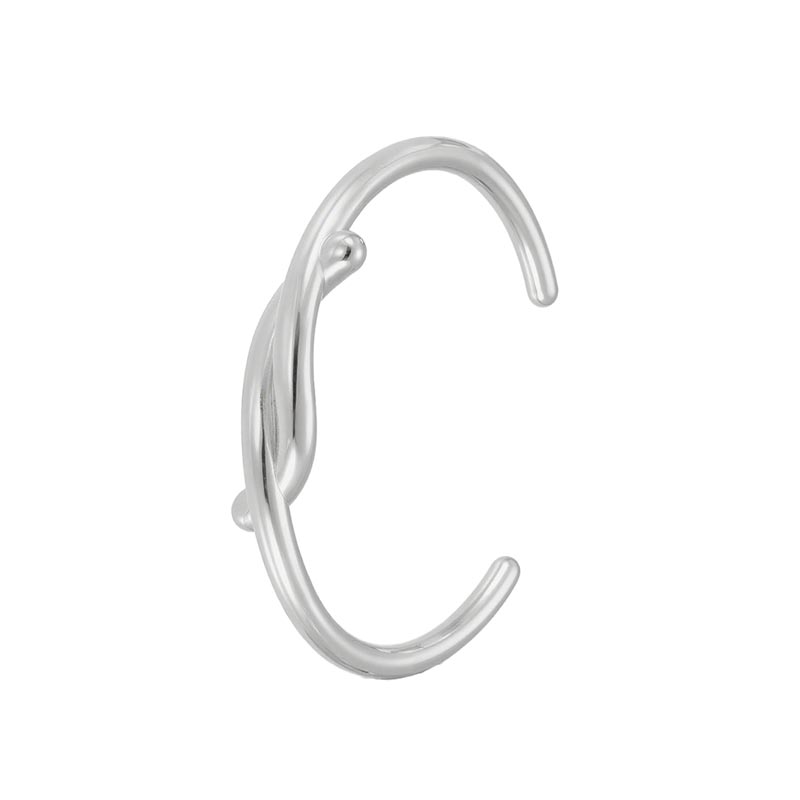 Trendy Geometric Open Bangle