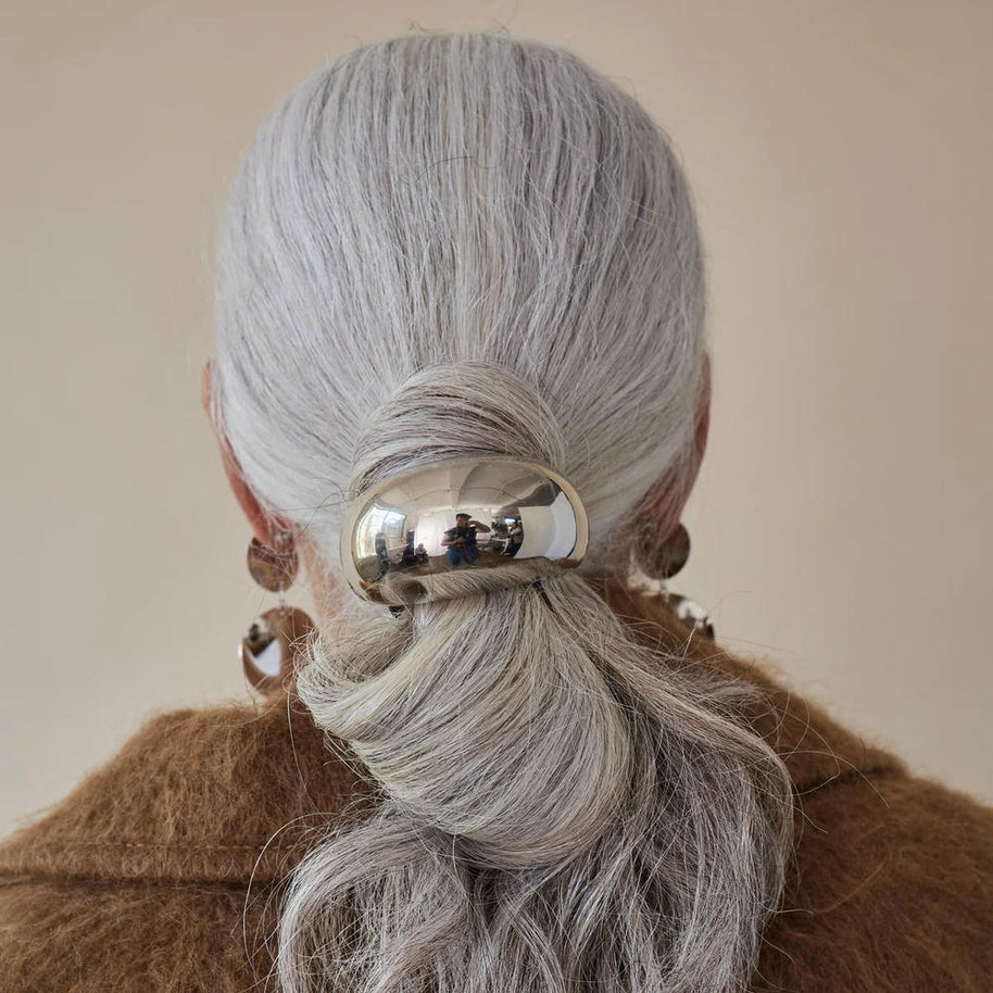 Stainless Steel Hair Tie Ponytail Band JXH2403001