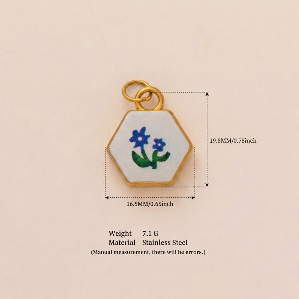 Charm 18K Gold House Print Footwear Decoration JX26041257GK