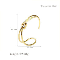 Knot Open Bangle JLB1174