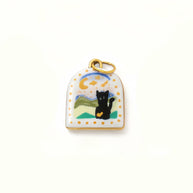 Heart Series Enamel Charm Stainless Steel Colorful DIY