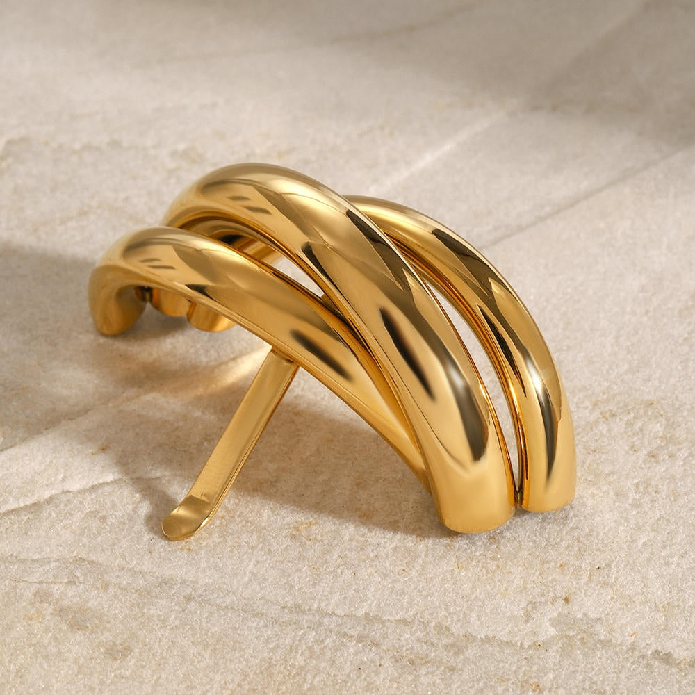 Stainless Steel Hair Stick Elegant Hair Comb JXHW2407001