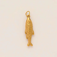 Fashion Simple Ocean Beach Pendant Steel 18K Gold Plated